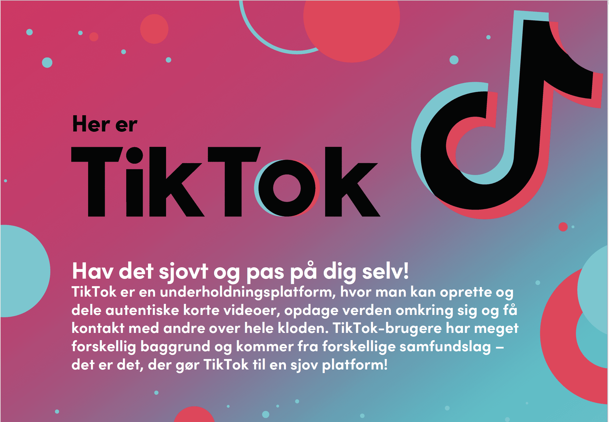 Dansk forældreguide fra TikTok